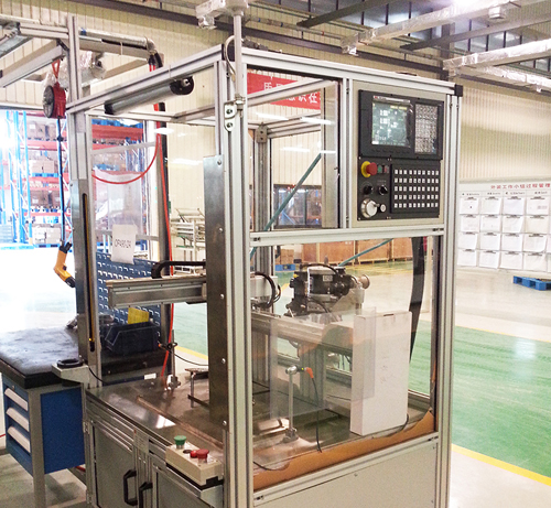 發(fā)動機油底殼涂膠機